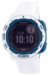 Garmin Instinct Solar Surf Edition Fitness GPS Banda de silicona blanca 010-02293-08 Reloj multideporte