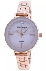 Anne Klein 3386LGRG Quartz Diamond Accents Women's Watch