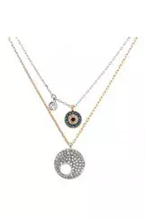 Swarovski 5272243 Kristall Wishes Evil Eye Anhänger Set