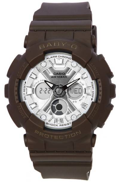Casio Baby-G Sweets Collection Chocolate Analog Digital Quartz BA-130SW-5A BA130SW-5 100M Women\'s Watch