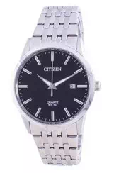 Reloj para hombre Citizen Black Dial de acero inoxidable de cuarzo BI5000-87E