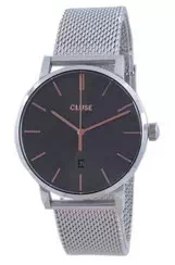 Cluse Aravis Grey dial สแตนเลสสตีล ควอตซ์ CW0101501003 ของสุภาพสตรี นาฬิกา