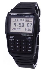 Casio Digital Data Bank 5 Alarm Mehrsprachige DBC-32-1ADF DBC-32-1A Herrenuhr