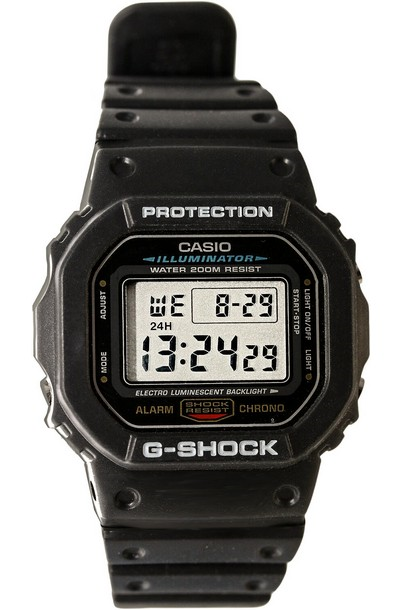 Casio G-Shock Beleuchtungsalarm Chrono DW-5600E-1V DW5600E-1V Herrenuhr