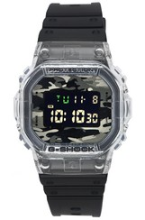 Casio G-Shock Digital Camuflagem Mostrador Quartzo DW-5600SKC-1 DW5600SKC-1 200M Relógio Masculino