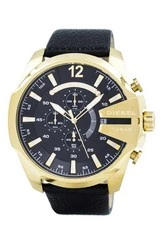Diesel Mega Chief cronógrafo de cuarzo DZ4344 Reloj para hombre