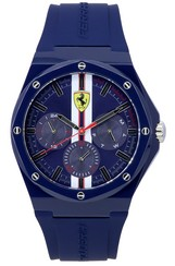 Relógio masculino Scuderia Ferrari Aspire mostrador multifuncional quartzo 0830869