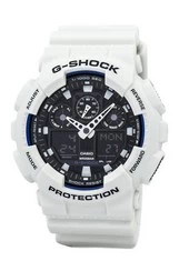Casio G-Shock Αναλογικό Ψηφιακό Shock Ανθεκτικό GA-100B-7A GA100B-7A Ανδρικά ρολόι