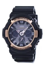 Reloj para hombre Casio G-Shock Rose Gold con detalles GA-200RG-1A GA200RG-1A