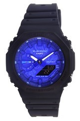 Casio G-Shock Analog Digital Blue Dial Quartz GA-2100BP-1A GA2100BP-1 200M Men's Watch