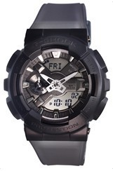 Relógio Masculino Casio G-shock Midnight Fog Series Analógico Digital Quartz Diver's GM-110MF-1A GM110MF-1 200M