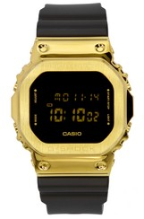 Relógio Casio G-Shock digital dourado quartzo GM-5600G-9 GM5600G-9 200M unissex