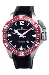 Relógio masculino Hamilton Khaki Navy Frogman automático H77805335 1000M