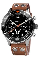 Hemel USAF Special Edition Aim High Black With Super-LumiNova C3 dial ควอตซ์ HFUSAF1-04 100M นาฬิกาผู้ชาย