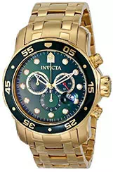 Invicta Pro Diver Chronograph 200M 0075 Men's Watch