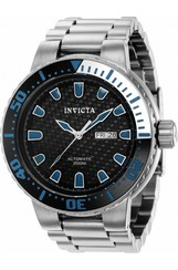 Invicta Pro Diver Black Dial Automatic Diver's 37438 200M นาฬิกาข้อมือผู้ชาย