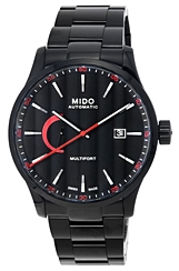 Mido Multifort Power Reserve Black Dial Automatic M038.424.33.051.00 M0384243305100 100M Men\'s Watch