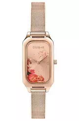 Oui & Me Finette Rose Gold Tone Stainless Steel Quartz ME010123 Women's Watch