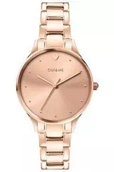 Oui & Me Petite Bichette Rose Gold Tone Stainless Steel Quartz ME010156 Women's Watch