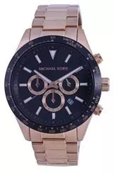 Michael Kors Layton Chronograph Black Dial Quartz MK8824 Men's Watch