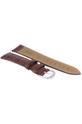 Brown Ratio Brand Leather Strap 20mm