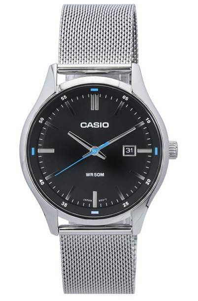 Casio Standard Analog Black Dial Quartz MTP-E710M-1A MTPE710M-1 Men\'s Watch