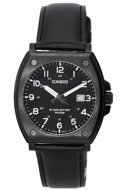 Casio Enticer Standard Analog Black Dial Quartz MTP-E715L-1A MTPE715L-1 Men\'s Watch
