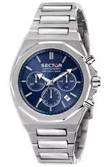 Sector 960 Chronograph Blue Dial Stainless Steel Quartz R3273628003 100M Men's Watch