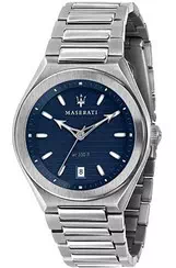 Maserati Triconic Blue Dial Quartz R8853139002 100M Men's Watch