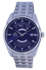 Orient Multi Year Calendar Blue Dial Stainless Steel Automatic RA-BA0003L10B Men's Watch