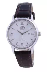 Orient Contemporary White Dial Leather Automatic RA-NR2005S10B Women's Watch