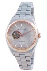 Relógio Orient Star Classic Open Heart automático feminino RE-ND0101S00B