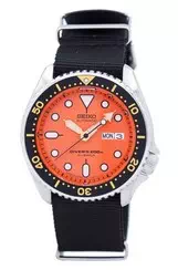Seiko Automatic Diver's 200M NATO Strap SKX011J1-var-NATO4 Men's Watch