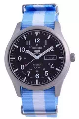 Seiko 5 Sports Automatic Polyester SNZG15J1-var-NATO24 100M Men's Watch
