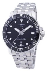 Tissot T-Sport Seastar T120.407.11.051.00 T1204071105100 Relógio Powermatic 80 300M para homem