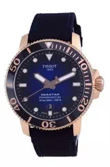 Tissot T-Sport Seaster 1000 Powermatic 80 Diver's Automatic T120.407.37.041.00 T1204073704100 300M Men's Watch