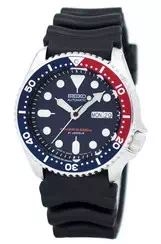 Refurbished Seiko Automatic Diver\'s Blue Dial SKX009 SKX009J1 SKX009J 200m Men\'s Watch
