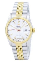 Refurbished Orient Japan Made White Dial Automatic SEV0J005WH 100M Men\'s Watch
