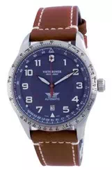 Victorinox Airboss Swiss Army Airboss สีน้ำเงิน dial อัตโนมัติ 241887 100M Men's Watch