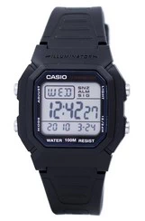 Casio Digital Classic Illuminator W-800H-1AVDF W-800H-1AV Men's Watch