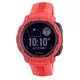 Garmin Instict Flame Red Outdoor Fitness GPS com faixa vermelha 010-02064-02 Relógio multiesportivo