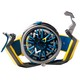Relógio Masculino Mazzucato Aro Reversível Cronógrafo Duplo Mostrador Automático 06-YL654