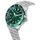 Relógio masculino Bulova Classic Sport verde mostrador quartzo 98B359 100M