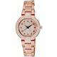 Adee Kaye Astonish Collection Crystal Accents Rose Gold Dial Quartz AK2005-LRG Women's Watch