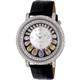 Adee Kaye Tear Drop Collection Crystal Accents White Mother Of Pearl Dial Quartz AK2112-L Women's Watch