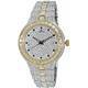 Adee Kaye Fussy Mid-S Collection Crystal Accents Pave Dial Quartz AK2525-M2G Women's Watch