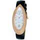 Adee Kaye Pear Collection Crystal Accents White Mother Of Pearl Dial Quartz AK2527-LRG Women's Watch