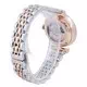 Emporio Armani Gianni T-Bar Open Heart Two Tone Stainless Steel Automatic AR60019 Unisex Watch