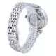 Emporio Armani Gianni T-Bar Open Heart Diamond com destaques automático AR60022 relógio feminino