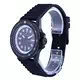 Relógio masculino Armani Exchange Leonardo com pulseira de silicone quartzo AX1852
